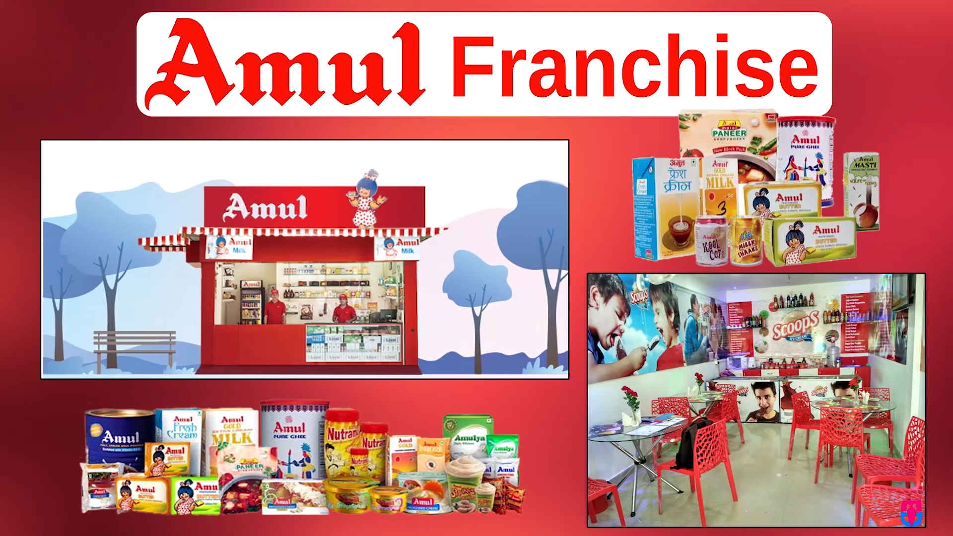 Amul Franchise Business kaise Khole 2024