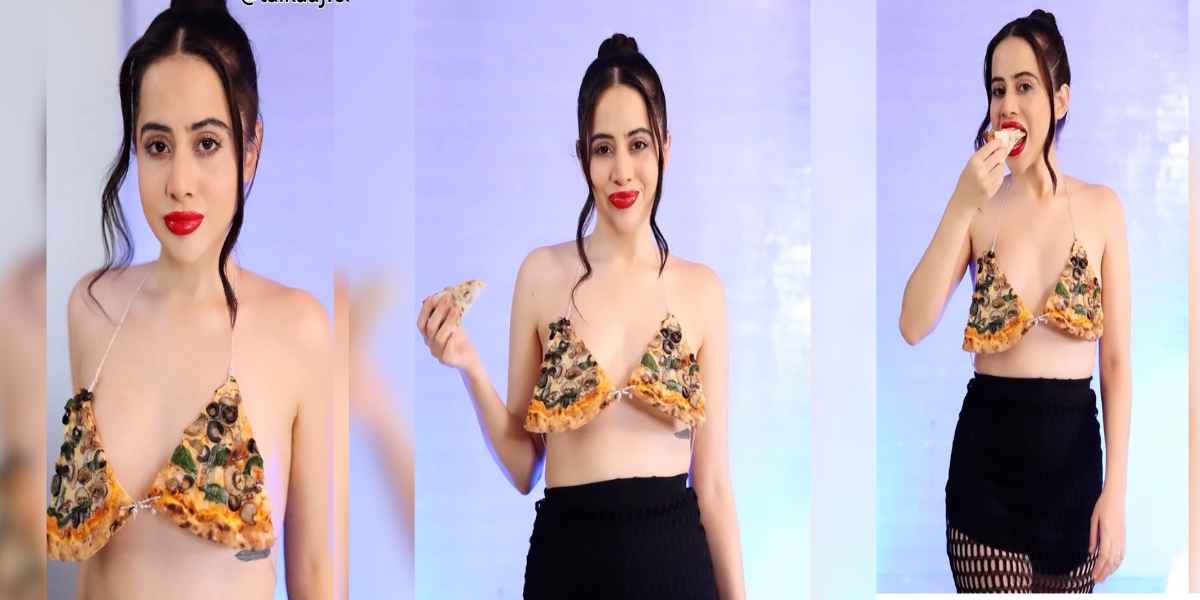 Urfi Javed Pizza Dress