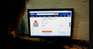 By selling goods online