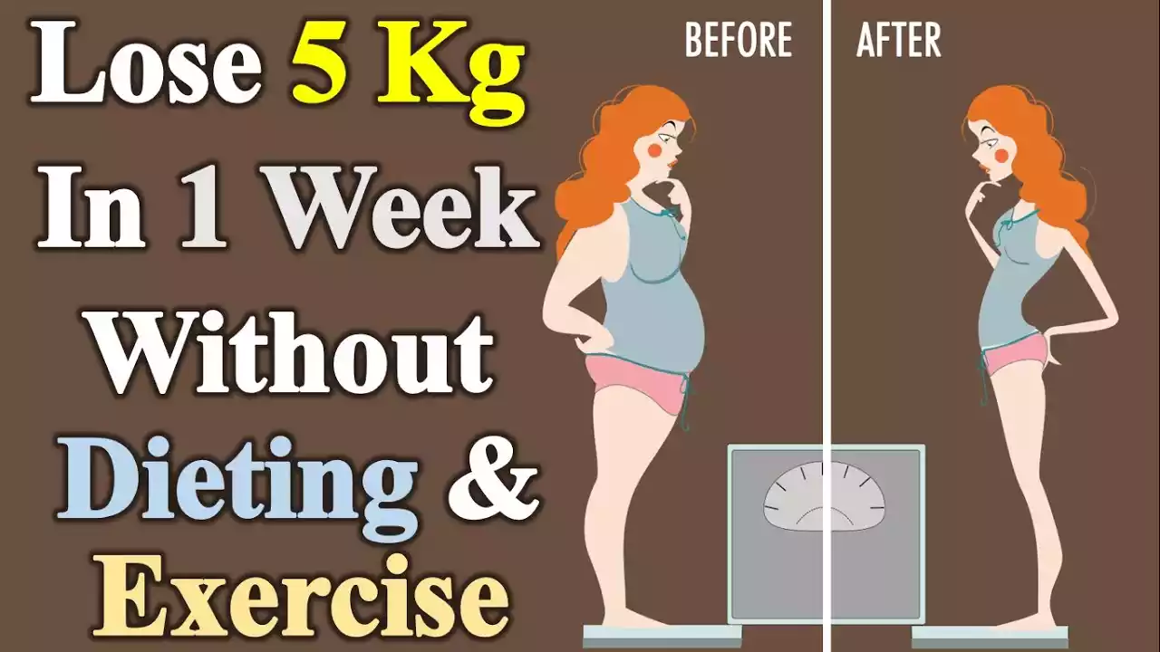 Weight Loss in 1 Week Without Exercise