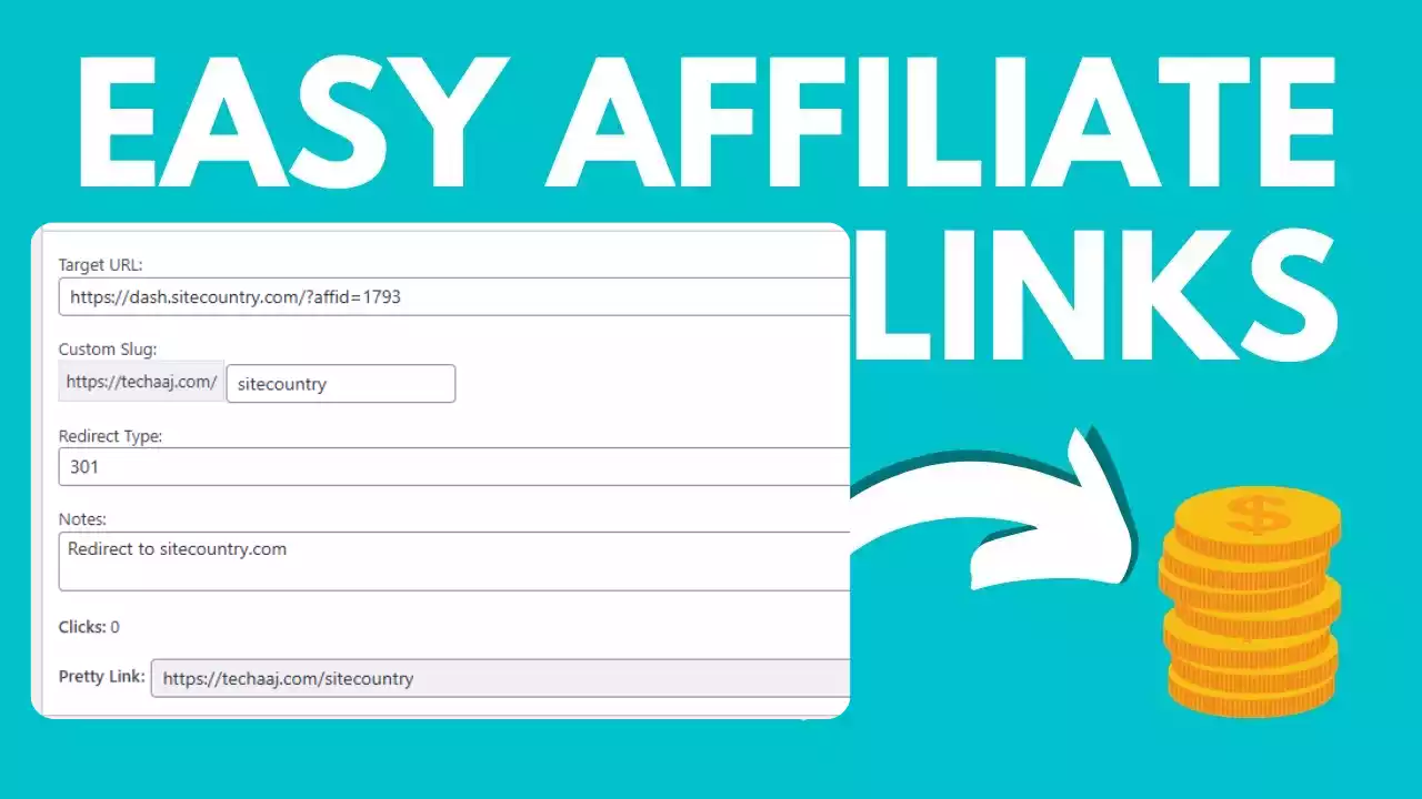 Custom Affiliate Link Manager For Free