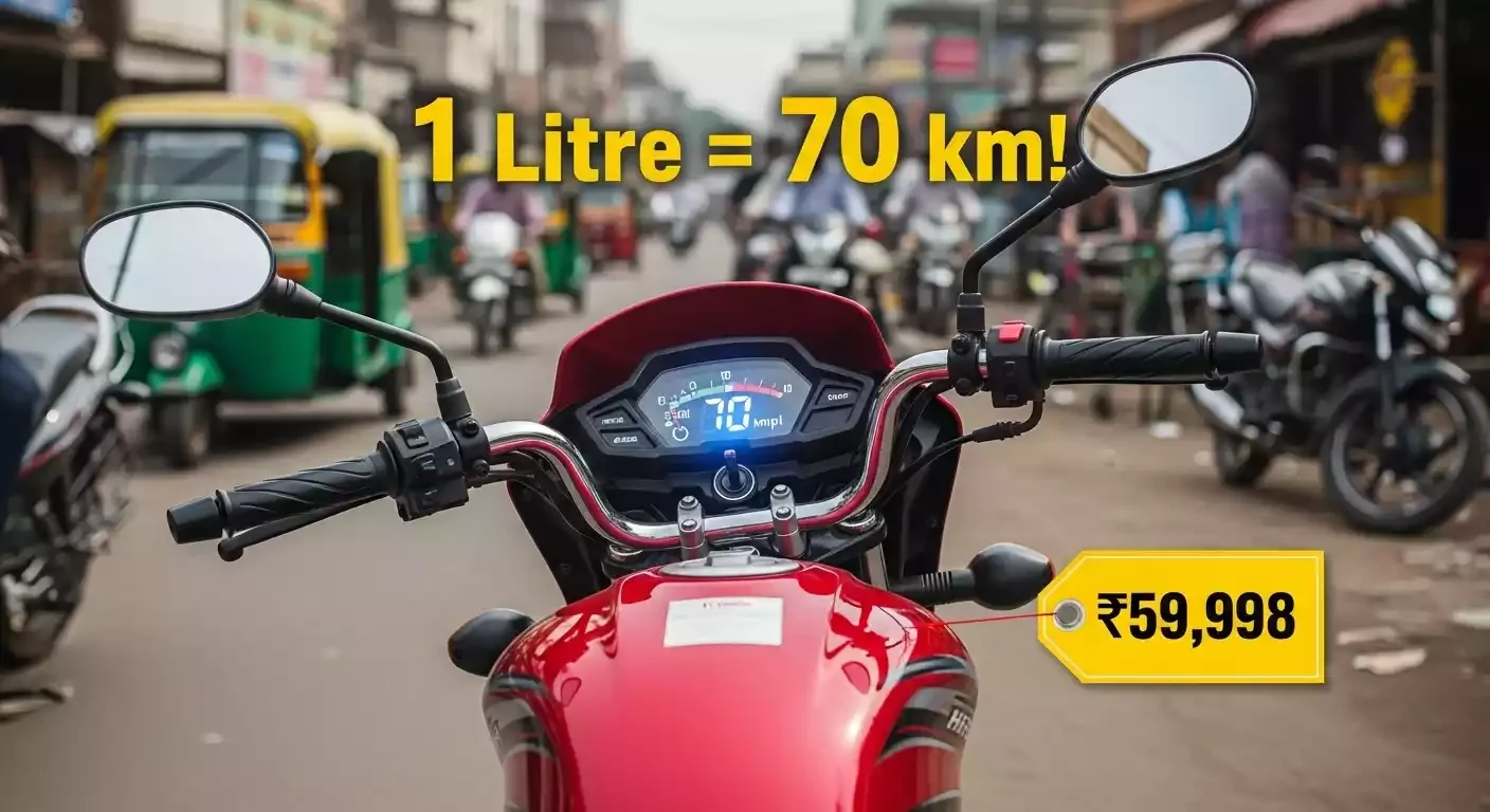 Hero HF Deluxe mileage